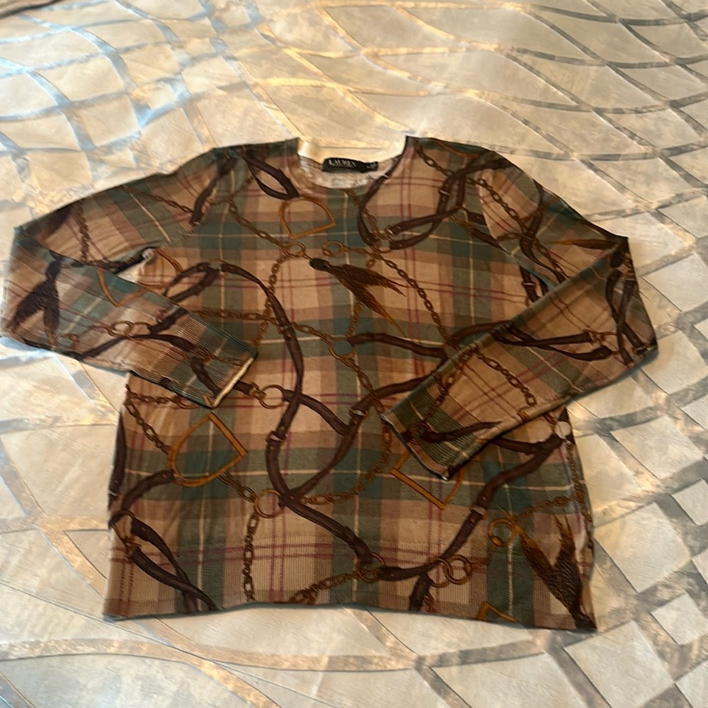 Ralph Lauren - Stretch cotton long sleeve Size M